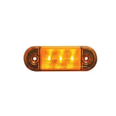 LUCIDITY Markeringslys 12/24 Led orange