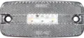 LUCIDITY markeringslys hvit 12/24 LED 2,5m kabel