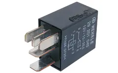 Mikrorele 12v 15-25a, 5-stikk 87a