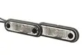 HELLA Posisjonslampe hvit LED 12/24V 0,5m kabel