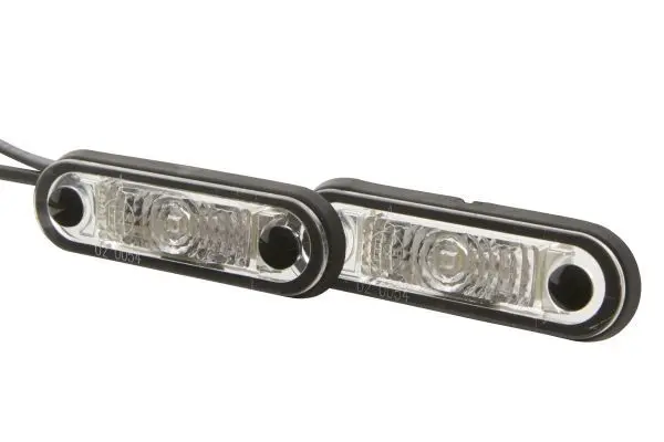 HELLA Posisjonslampe hvit LED 12/24V 0,5m kabel 