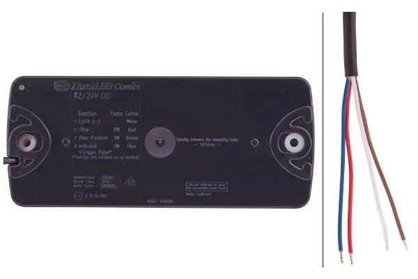 HELLA DuraLED Combi-S park-/brems-/binklys, 12/24V, LED 
