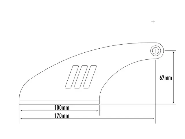 Lazer takmonteringskit 67mm 