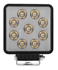 BRIODLIGHTS LED arbeidslys 9 LED, 3600 lumen