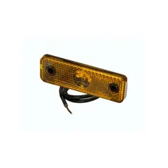 PROPLAST markeringslys 1 Led orange 24v 0,5 m kabel