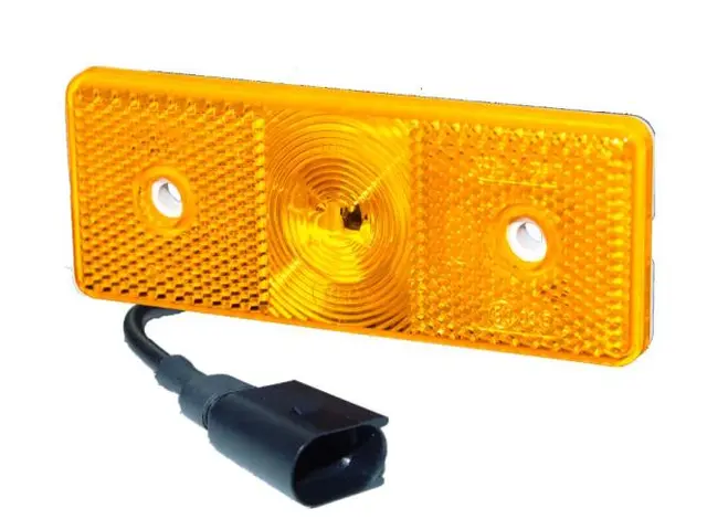 Markeringslys LED orange MB kontakt 