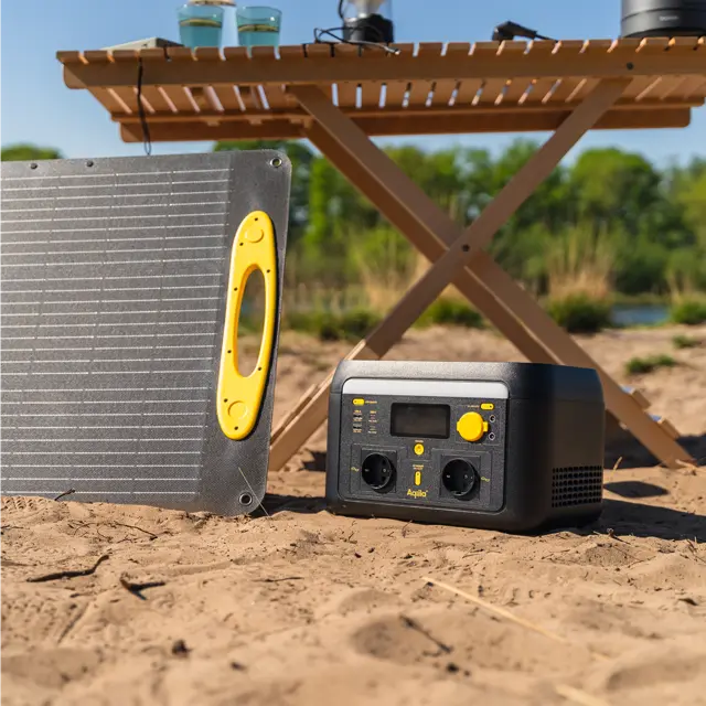 AQIILA POWERBIRD S600V2 powerstation 600W kontinuerlig effekt 