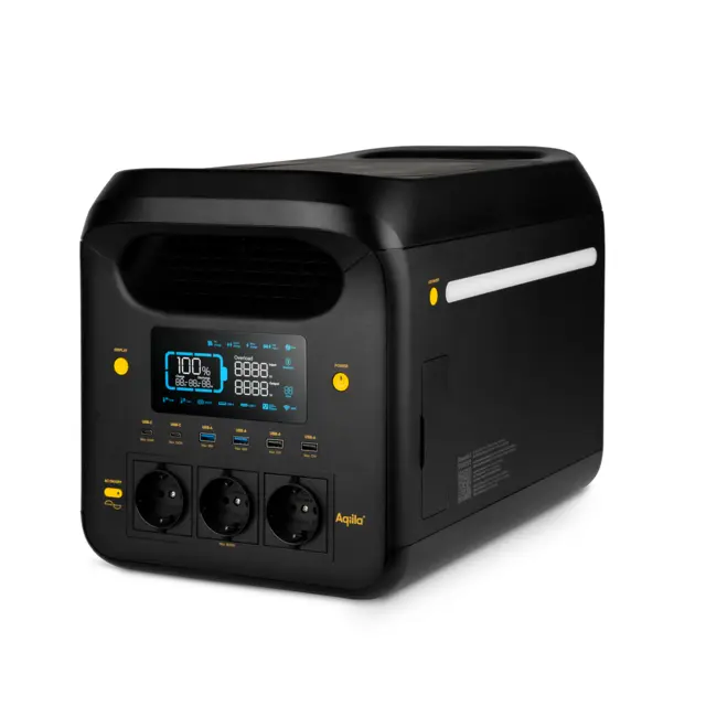 AQIILA POWERBIRD S1800V2 powerstation 1800W kontinuerlig effekt 