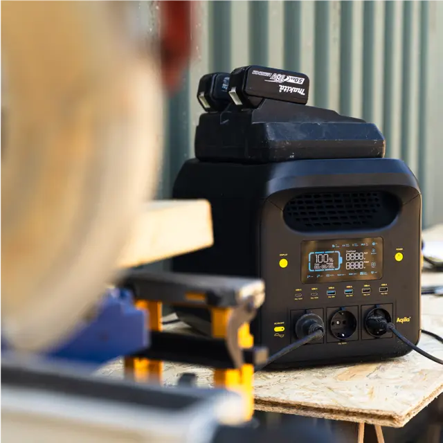 AQIILA POWERBIRD S1800V2 powerstation 1800W kontinuerlig effekt 