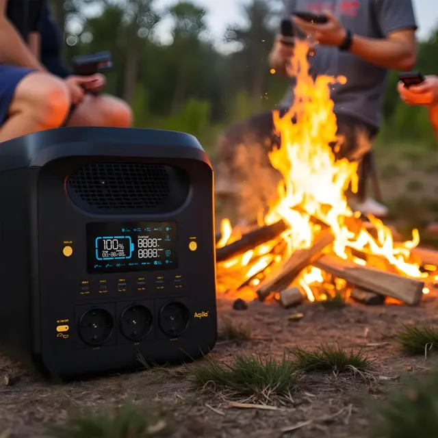 AQIILA POWERBIRD S1800V2 powerstation 1800W kontinuerlig effekt 