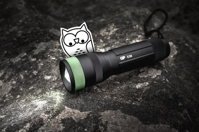 GP Discovery C32 lommelykt 300 lumen, LED 