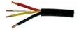 Kabel 4 leder 2x2,5qmm+2x1,0qmm rull &#224; 50m sort