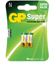 BATTERI ALKALISK LR1 U2 2PK.