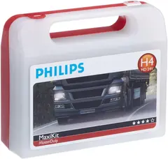 PHILIPS p&#230;resett MaxiKit MasterDuty 24V H4,PY21,R5W,P21W,P21/5W,R10W,C5W,T4W ++