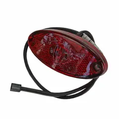 ASP&#214;CK markeringslys Led r&#248;d oval