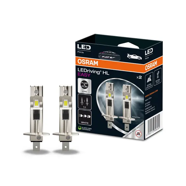 OSRAM H1 9W 12V 1100lm 6500K Osram LEDriving HL Easy 