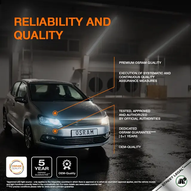 OSRAM H4 14W/14W 12V 1600lm/1000lm 6000K Osram LEDriving Night Breaker SPEED+450% 