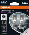 OSRAM H7/H18 16W 12V 2000lm 6500K Osram LEDriving HL Easy