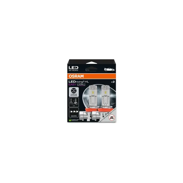 OSRAM H8/H9/H11/H16 26W 12V 2000lm 6500K Osram LEDriving HL Easy 