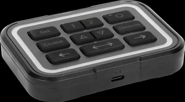 RAW SUPERNOVA BL varsellysbjelke 690mm Blackline m/fjernkontroll ECE R65 R10 