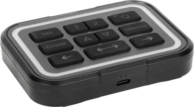 RAW SUPERNOVA BL varsellysbjelke 1300mm Blackline m/fjernkontroll ECE R65 R10 