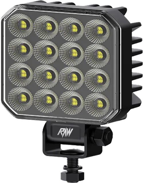 RAW NOVO arbeidslys Flood 96W 9600 lm, 110mm 