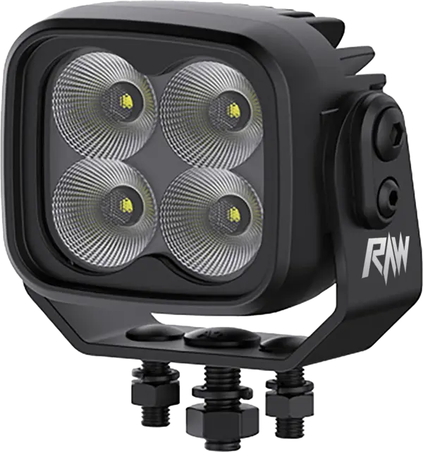 RAW NOVO PRO arbeidslys flood 40W 4000 lm, 90mm wide flood 