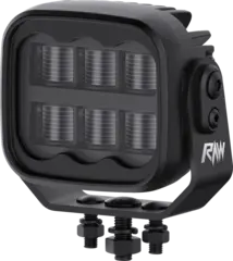 RAW NOVO PRO arbeidslys NO glare 60W 5600 lm, 106mm  flood assymetric