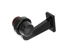 RAW mark.lys lang arm rød/kaldhvit sotet 5m kabel, E-godkjent, IP67