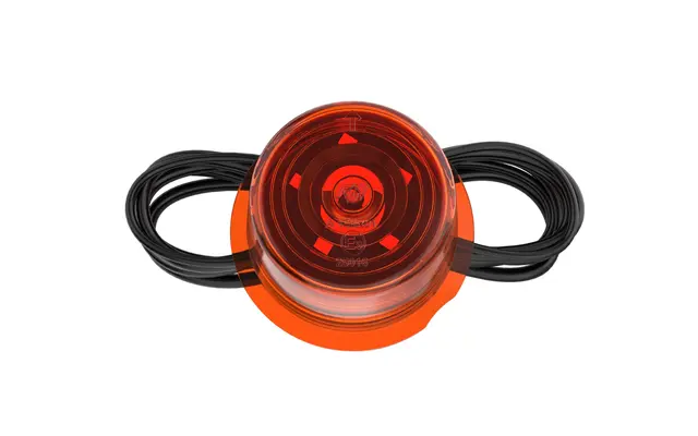 RAW mark.lys innsats oransje 6-LED 5m kabel, E-godkjent, IP67 