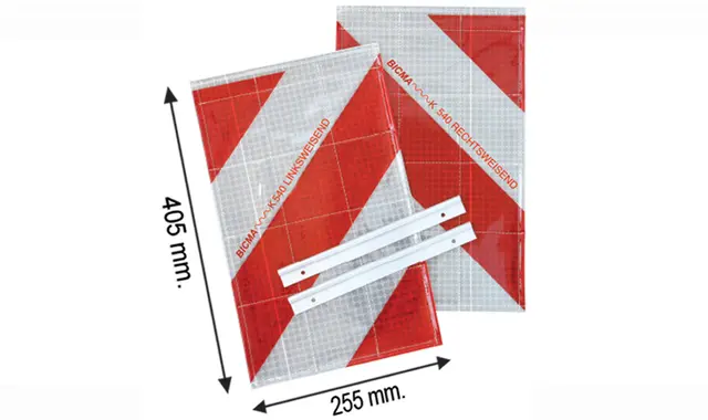 Refleksflagg 255x405 h/v 2stk. | Verne