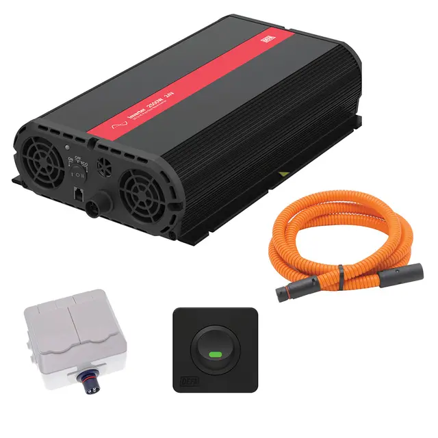 DEFA INVERTERPAKKE 24-230V 2500W 