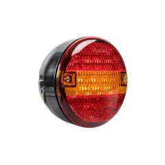 TRUCK-LITE baklys Led rund rubbolite 12/24v