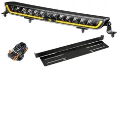 Universal fjernlyspakke med OZZ XB1 P20&quot;,  brakett og ledningsnett