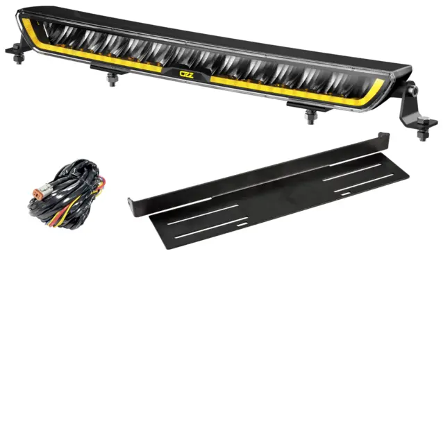 Universal fjernlyspakke med OZZ XB1 P20",  brakett og ledningsnett 