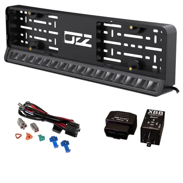 Universal fjernlyspakke m/OZZ LP1 20" (sort), ledn.nett, XBB Dongle+PowerUnit 
