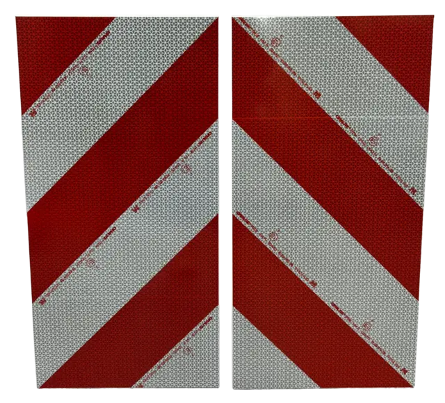 Skilt Breddemarkør høyre svensk type, 28x56cm 