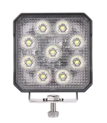 BriodLights 9 Led arbeidslys 5200 lumen m/temp. kontroll