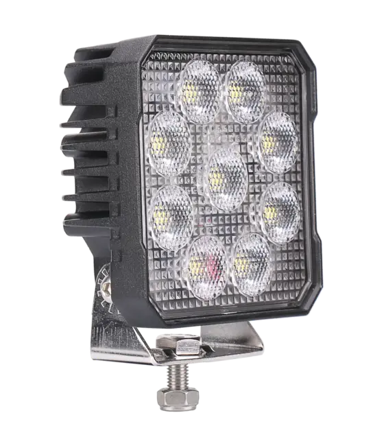 BriodLights 9 Led arbeidslys 5200 lumen m/temp. kontroll 