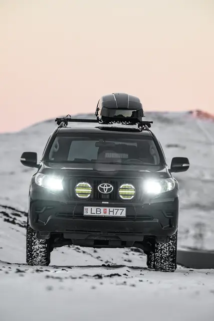 OZZ XR2 P9" fjernlys Sort 16 LED, m/parklys, 15000 lumen 