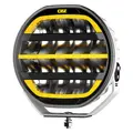 OZZ XR2 P9&quot; LED fjernlys med parklys 15000 lumen hvitt hus