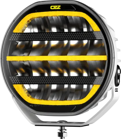 OZZ XR2 P fjernlys 7" Hvit 16 LED m/parklys 7200 lumen