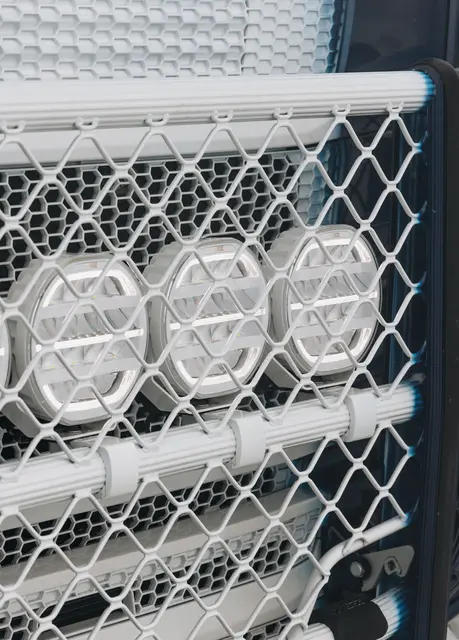 OZZ XR3 P9" fjernlys Helhvit 16 LED, parklys, 15000 lumen 