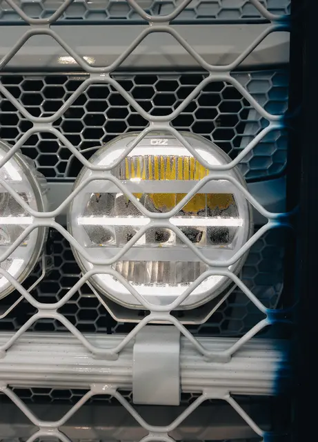 OZZ XR3 P9" fjernlys Helhvit 16 LED, parklys, 15000 lumen 