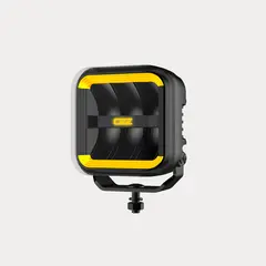 OZZ SQR 5" fjernlys Sort m/hvitt eller oransje parklys