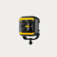 OZZ SQR 3" fjernlys Sort m/hvitt eller oransje parklys