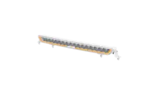 OZZ XB1 P27&quot; fjernlys LED-bar kurvet m/pos.lys Hvitt hus