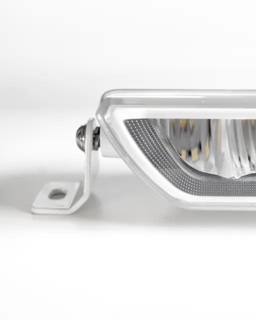 OZZ XB1 P27" fjernlys LED-bar kurvet m/pos.lys Hvitt hus 