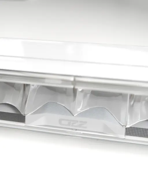 OZZ XB1 P27" fjernlys LED-bar kurvet m/pos.lys Hvitt hus 