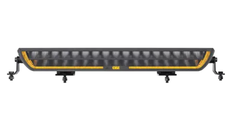 OZZ DRB1 P20" fjernlys dobbel LED-bar m/pos.lys, svart hus